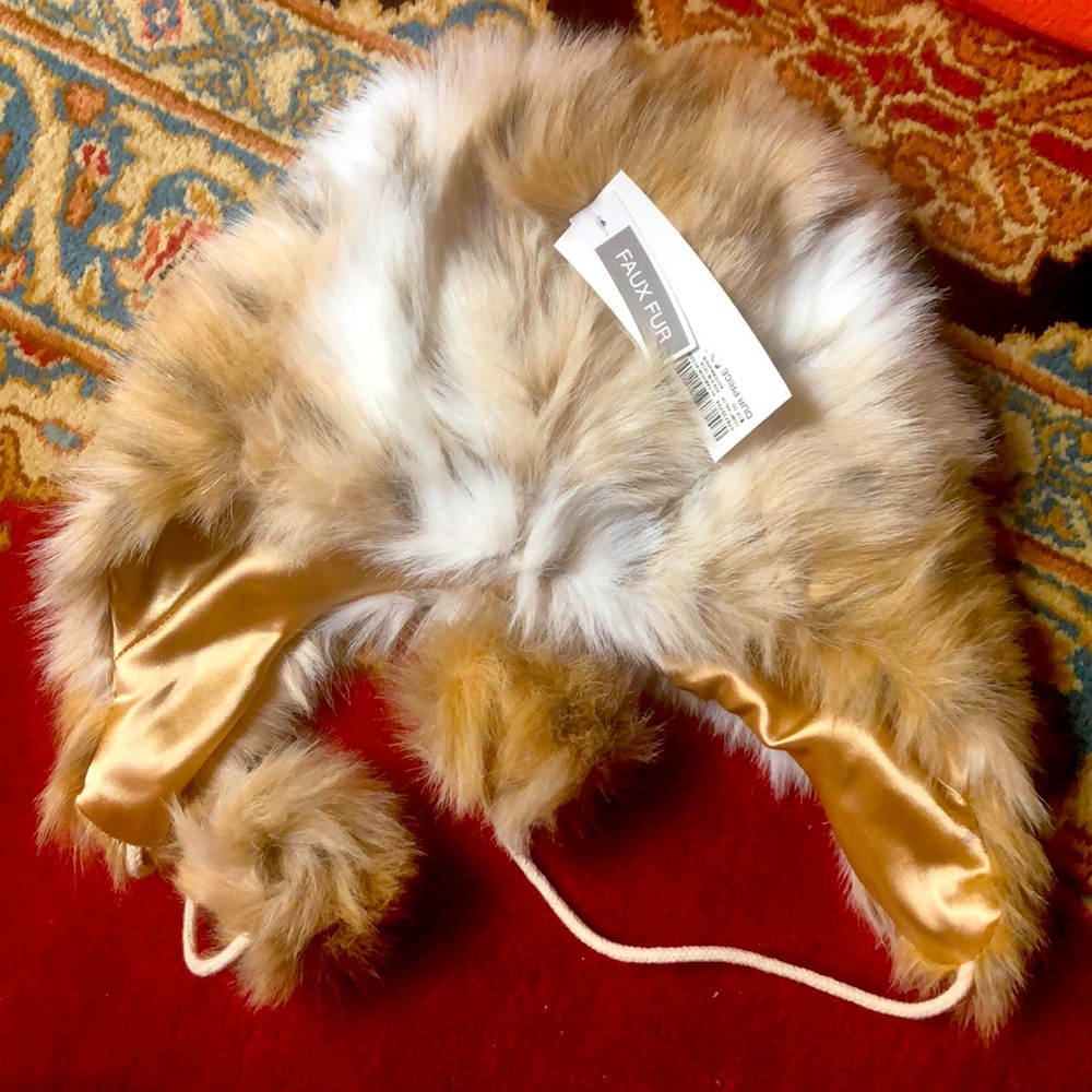 Faux fur hat